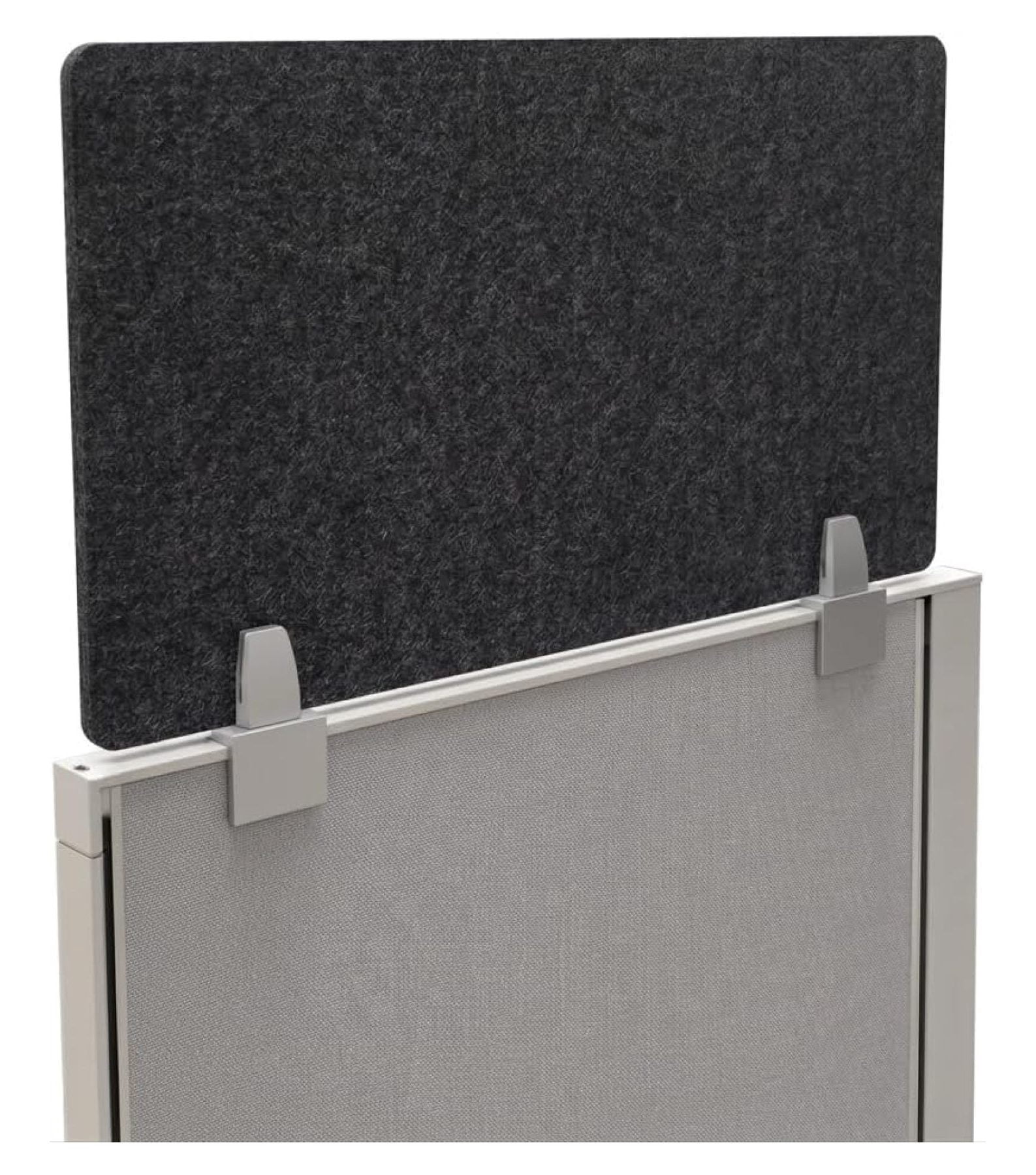 Partision Desk PET Cubicle Privacy Panel 24 x 22 Inch Adjustable Desk Separator for ...