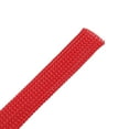 thumbnail image 1 of PET Expandable Cord Protector, 10Ft-12mm Wire Loom Cable Sleeve and Organizer Red, 1 of 4