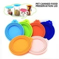 thumbnail image 1 of PET FOOD Can Lids, Silicone Pets Canned Fresh Catal Catal Catal Catal/Yellow, 1 of 10
