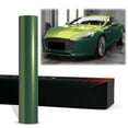 thumbnail image 1 of PET Galaxy Dust Gloss Emerald Green Chameleon Metallic Color Shift Color Change Vinyl Wrap Auto Car Sticker Decal Film Sheet Bubble Free Air Release Technology, 1 of 8