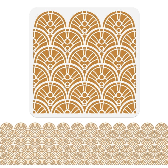PET Hollow Out Drawing Painting Stencils for DIY Scrapbook Photo Album Leaf 300x300mm