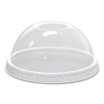 PET Lids, Fits 8 oz to 10 oz Cold Cups, Dome Lid, Clear, 1,000/Carton | Bundle of 2 Cartons
