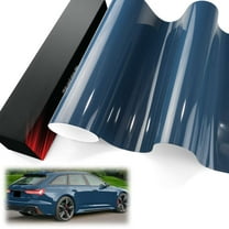 PET Liner Vinyl Super Gloss Azure Blue Automotive Wrap Car Vehicle Bubble Free Air Release