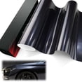 thumbnail image 1 of PET Liner Vinyl Super Gloss Metallic Carbon Black Navy Automotive Wrap Car Vehicle Bubble Free Air Release, 1 of 8
