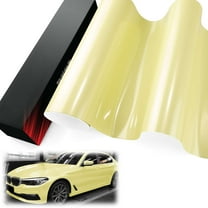 PET Liner Vinyl Super Gloss Pearlescent Pastel Yellow Automotive Wrap Car Vehicle Bubble Free Air Release