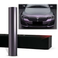 thumbnail image 1 of PET Matte Metallic Carpi Gray Purple Vinyl Wrap Auto Car Sticker Decal Film Sheet Bubble Free Air Release Technology, 1 of 8