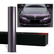 PET Matte Metallic Carpi Gray Purple Vinyl Wrap Auto Car Sticker Decal Film Sheet Bubble Free Air Release Technology