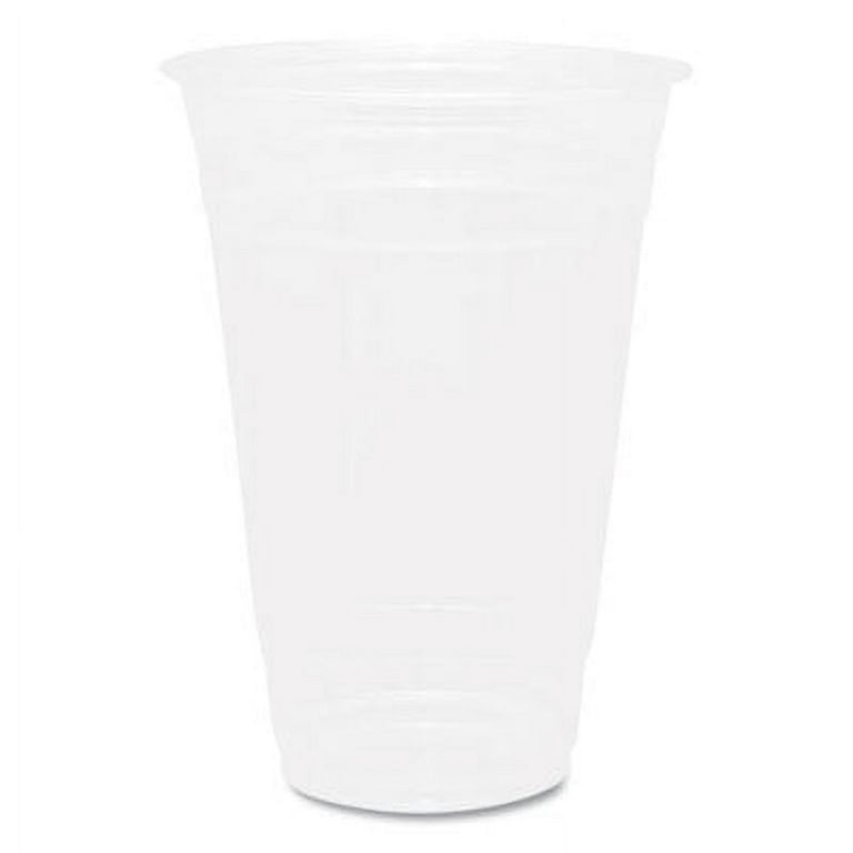 PET Plastic Cups, 20 oz, Clear, 1,000/Carton PET Plastic Cups, 20 oz, Clear, 1,000/Carton