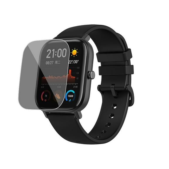 PET Privacy Screen Protector for AMAZFIT GTS - Oleophobic Coating, Bubble-Free Installation, Confidentiality Protection