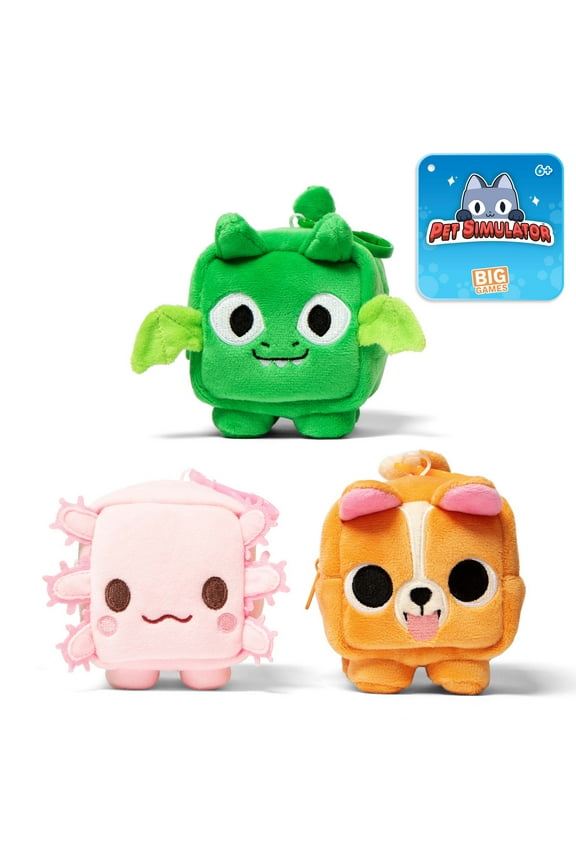 - Plush Pouch Keychains 3-Pack (3" Tall) [Includes DLC]