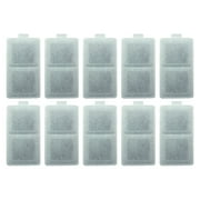 PET STANDARD Replacement Large Water Filter Compatible With Whisker City® Automatic Pet Fountain, Pack of 10
