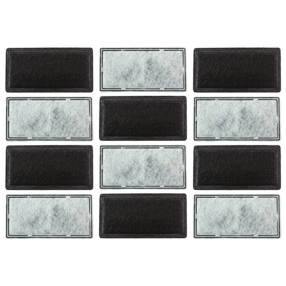 PET STANDARD Replacement Water Filter Compatible With EveryYay Get Fresh Automatic Classic Ceramic Cat Fountain, Pack of 12