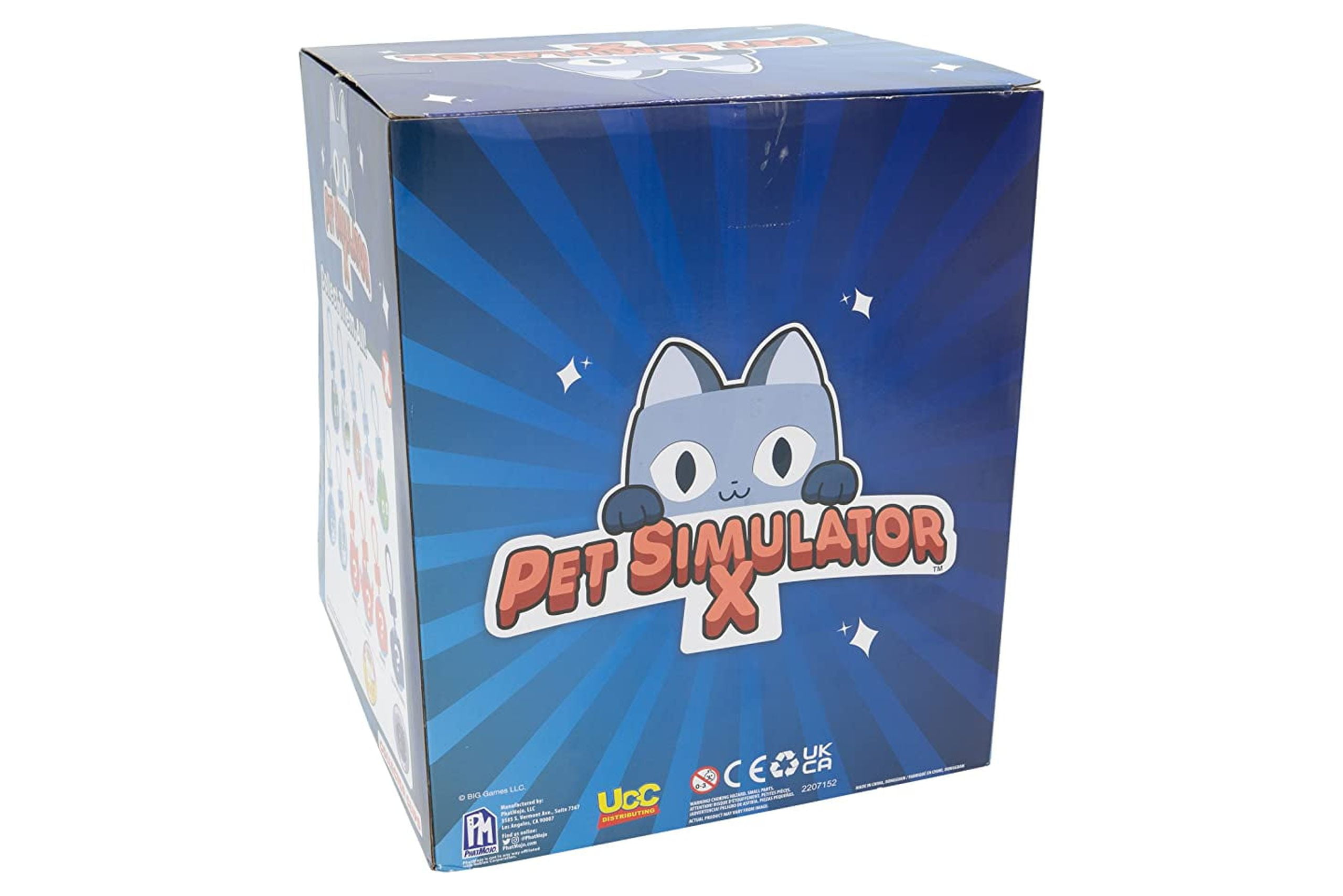 PET Simulator X-Mystery Pet Minifigure Toys with Collector Clip-Blind Bags  24 Pack Box and Chance of DLC Code - Surprise Collectable 