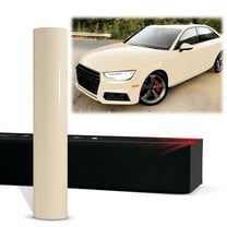 PET Super Gloss Khaki Milan High Glossy Vinyl Wrap Auto Car Sticker Decal Film Sheet Bubble Free Air Release Technology