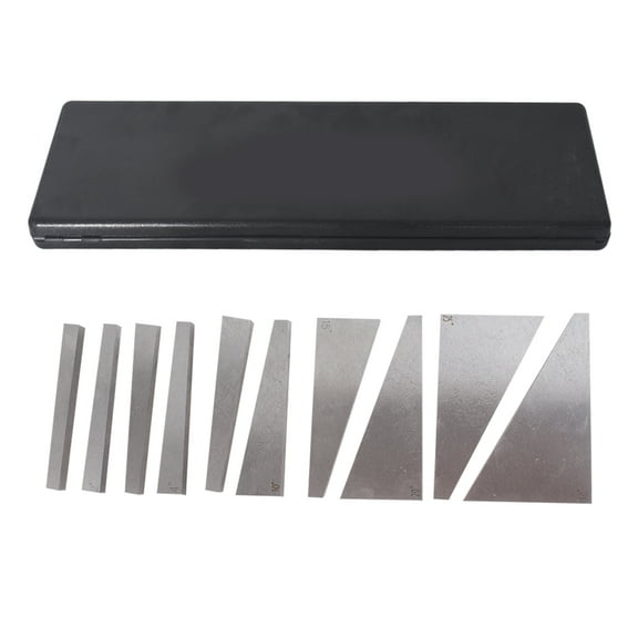 PET-U 1 To 5 Degree & 5 To 30 Degree Gauge Block Precision Angle Block Set 10 Pcs