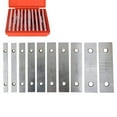thumbnail image 1 of PET-U 10 Pair 1/8 x 6 Matched Parallel Bar, 0.0002 Parallelism 1/2 to 1-5/8 Alloy Steel Machinist Thin Parallel Tool Set, 1 of 6