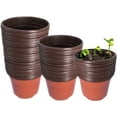 thumbnail image 1 of PET-U 100PCS Plastic Plant Flower Pots Nursery Garden Seedlings Starting Pot Container, 1 of 6