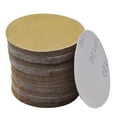 thumbnail image 1 of PET-U 100Pcs 5 Inch No Hole Hook and Loop Sanding Discs Sandpaper Sanding Discs 120 Grit Fit for Automotive, Marine, Industrial, Woodworking, 1 of 5