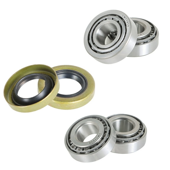 PET-U 2 Set Club Car Front Wheel Bearings and Seal Kit 1011393 1013135 Replacement for DS Gas & Electric Golf Carts 1982-2002