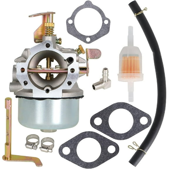 PET-U 47 853 23-S Carburetor Replacement for Kohler 26 Style Carburetor with Choke Lever Style 2 Installed K241 and K301 M10 and M12 10HP 12HP Cat Iron Engines