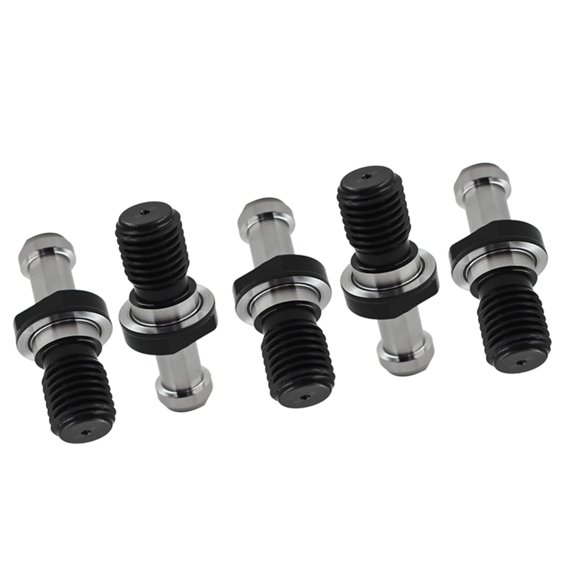 PET-U 5Pcs CAT50 90 Degree 0.903 Inch Pull Stud Retention Fixed Knobs Fit for CNC Machine Tools