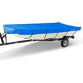 thumbnail image 1 of PET-U 600D 12FT-18FT Marine Grade Heavy Duty Trailerable Boat Cover Replacement for Jon Boat, 1 of 13