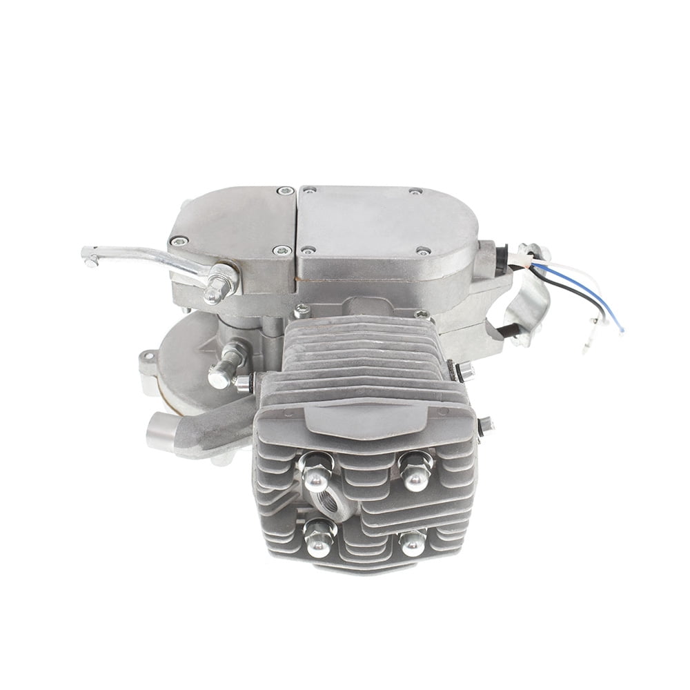 PET-U 80cc 2 Stroke Gas Engine Motor Silver For Motorized Motorised Bicycle