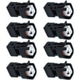 thumbnail image 1 of PET-U 8Pcs Fuel Injector Adapter Connector Kit 43100-08 Replacement for LS1 EV1 to EV6 EV14 USCAR LS2 LS3 LSX LT1, 1 of 6