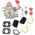 thumbnail image 1 of PET-U BVM200VS Carburetor Replacement for Poulan BVM200C P200C GBV325 P325 PP320 545081855 WT-875 WT-875-1 WT-875-A WT-875A 358794740 358794742, 1 of 5