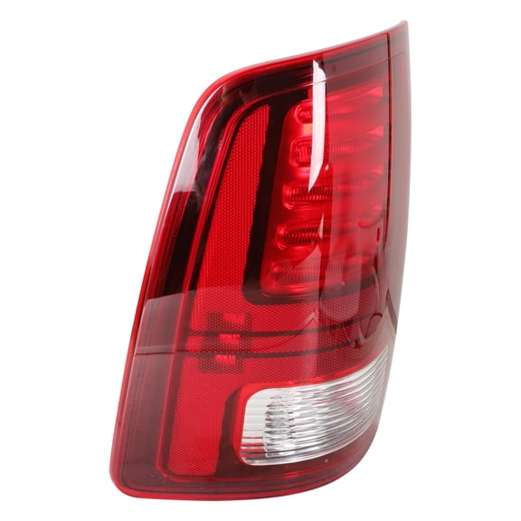 PET-U Black Interior Red Lens LED Tail Light Fit For 2013-2016 Ram 1500 2500 3500 Left