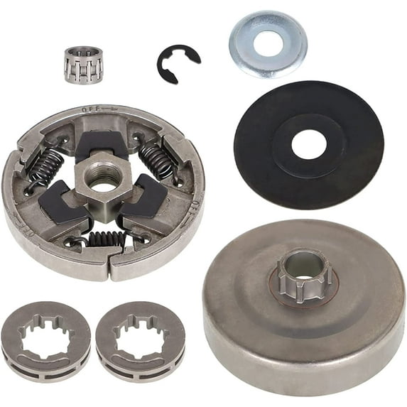 PET-U Clutch Drum Kit .325 Replacement for Stihl MS261 MS261C MS261CM Chainsaw Replace Part for 11411602902 A