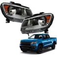 thumbnail image 1 of PET-U Headlight Assembly Replacement for Chevy Colorado 2015-2022 Halogen Headlights Set Driver ＆ Passenger Side GM2503407, GM2502407, 1 of 7