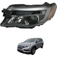 thumbnail image 1 of PET-U Headlight Halogen Headlamp Left Side Replacement for 2016-2018 Pilot LX 2017-2020 Ridgeline, 1 of 7