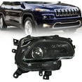 thumbnail image 1 of PET-U Headlight Headlamp Assembly Passenger Side Right RH Replacement for Cherokee 2014 2015 2016 2017 2018 Replacement for CH2503249, 1 of 7