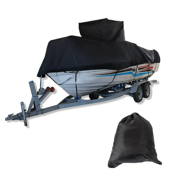 PET-U Heavy Duty Center Console T-Top Boat Cover 420D 16-18.5ft 17-19ft 20-22 22-24FT