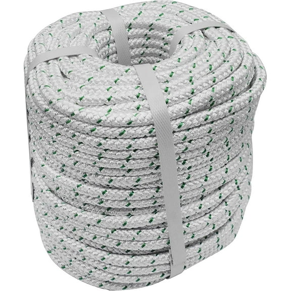 PET-U Heavy Duty Double Braid 3/7"x150 Polyester Rope Sling 2645Lbs BREAKING STRENGTH