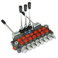 thumbnail image 1 of PET-U Hydraulic Directional Control Valve 7 Spool 11GPM,40L,BSPP Interface NEW, 1 of 11
