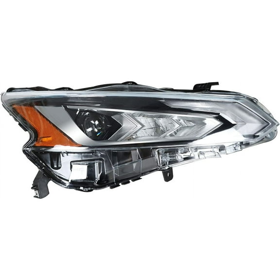 PET-U LED Headlight Replacement For 2019-2020 Nissan Altima Right Side Chrome Housing