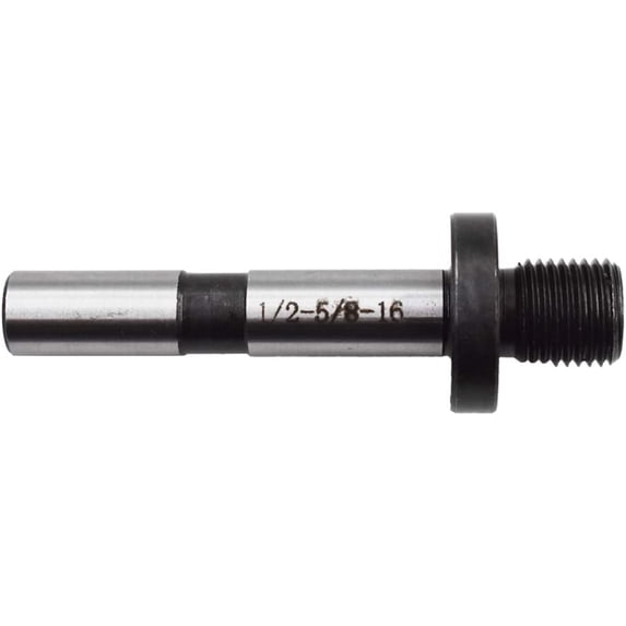 PET-U New Hardened Threaded Drill Chuck Arbor 1/2" Straight to 5/8"-16 Adapter
