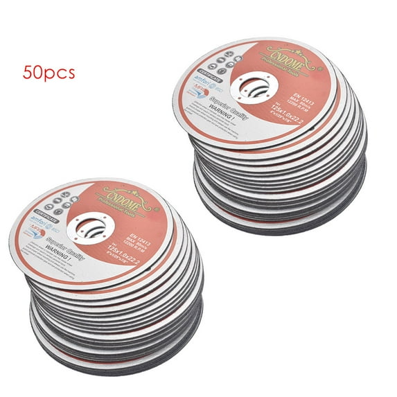 PET-U PACK 50 5"x.040"x7/8" Cut-off Wheel - Metal & Stainless Steel Cutting Discs