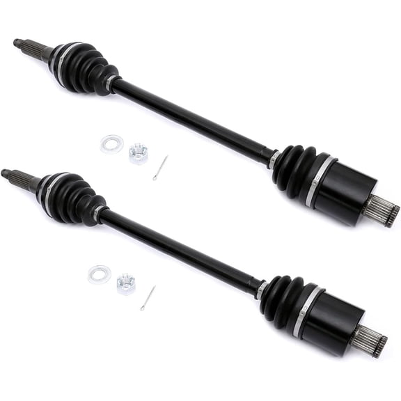 PET-U Rear left or Right 1332947 CV Axle fit for 13-18 Polaris 900 Ranger 4X4, 17-19 Polaris 1000 Ranger 4X4, 15-16 Polaris Ranger 570 4X4, 15-16 Polaris Ranger Diesel 4X4, Set of 2
