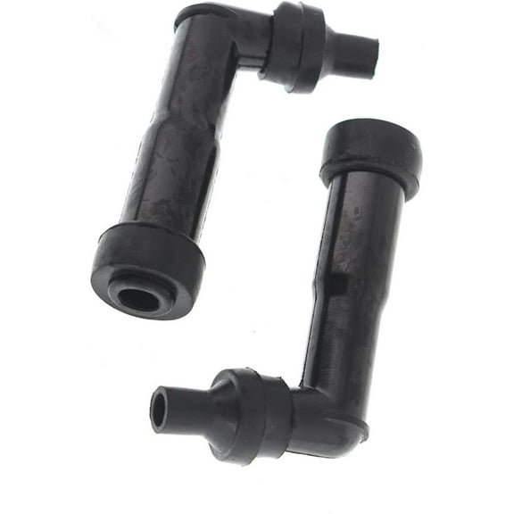 PET-U Spark Plug Boot Waterproof Cap Cover Resistor 120 Degree Motorcycle Scooter Dirt Bike ATV 2pcs