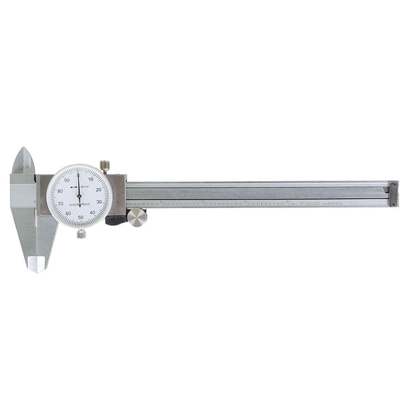 PET-U Stainless Steel Caliper 6 Inch Dial Precise Measurement Comes with Suitcase Stainless Steel