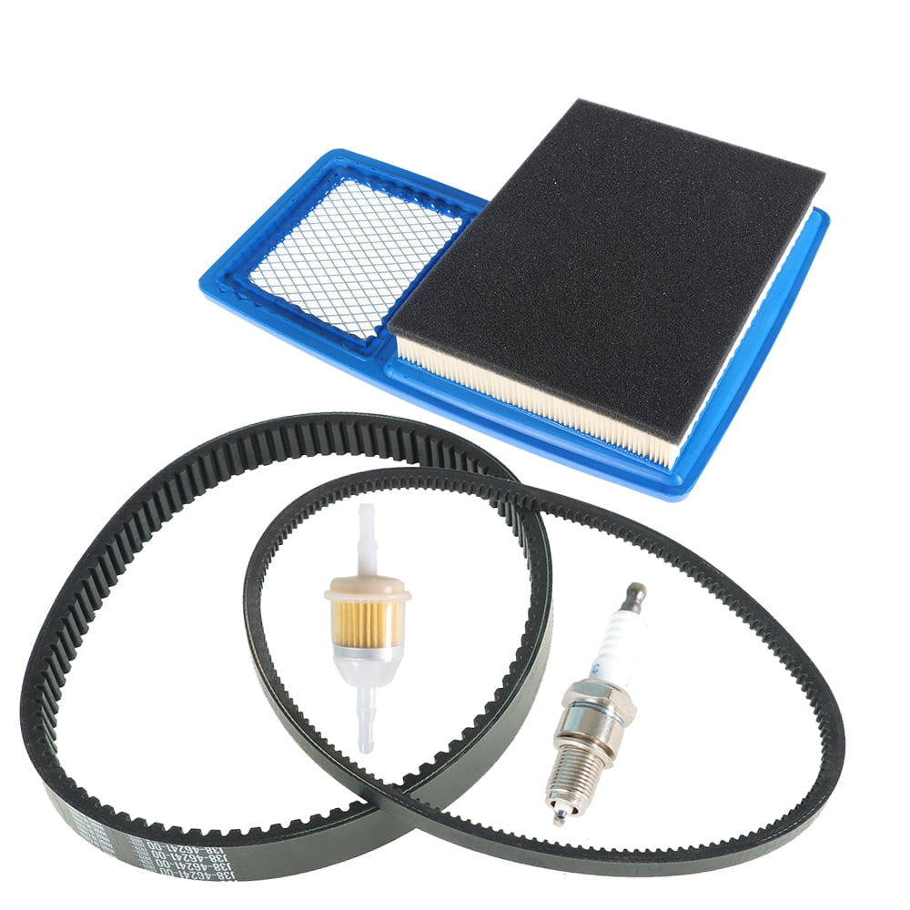 PET-U Tune Up Kit Drive Starter Belt Spark Plug Replacement for Yamaha G16 G19 G22 G29 Gas Golf Cart 1996-Up