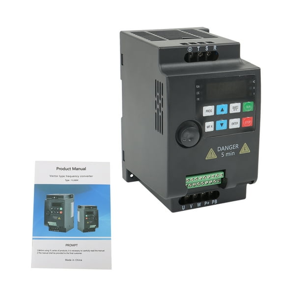 PET-U Variable Frequency Drive Inverter 1 to 3 Phase 2.2 KW VFD 220 V 3 HP