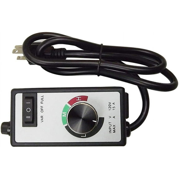 PET-U Variable Speed Controller Fit for Router Fan Electric Motor Rheostat AC 1500W / 120 Volt / 15 amps