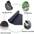 thumbnail image 1 of PET-U Weed Barrier Fabric Woven Earthmat Ground Cover Heavy-Duty Landscape US, 1 of 5