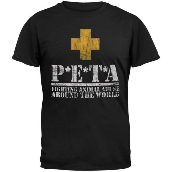 PETA - Cross T-Shirt - X-Large