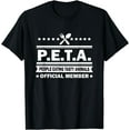 thumbnail image 1 of PETA - People Eating Tasty Animals - Funny Anti Vegetarian T-Shirt, 1 of 3