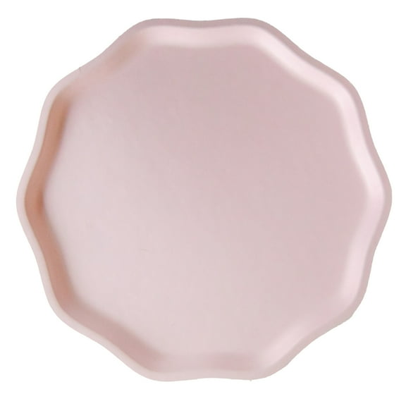 Petal Pink Compostable Dinner Plates - 8ct